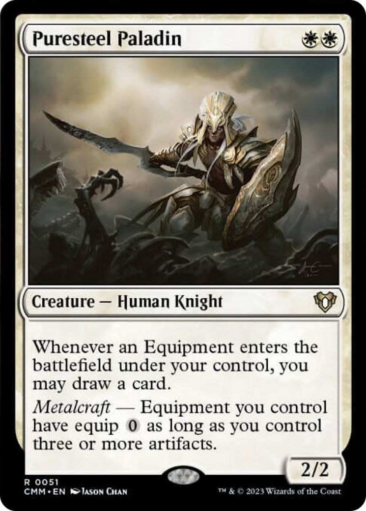 Puresteel Paladin [Commander Masters] | Exor Games Bridgewater