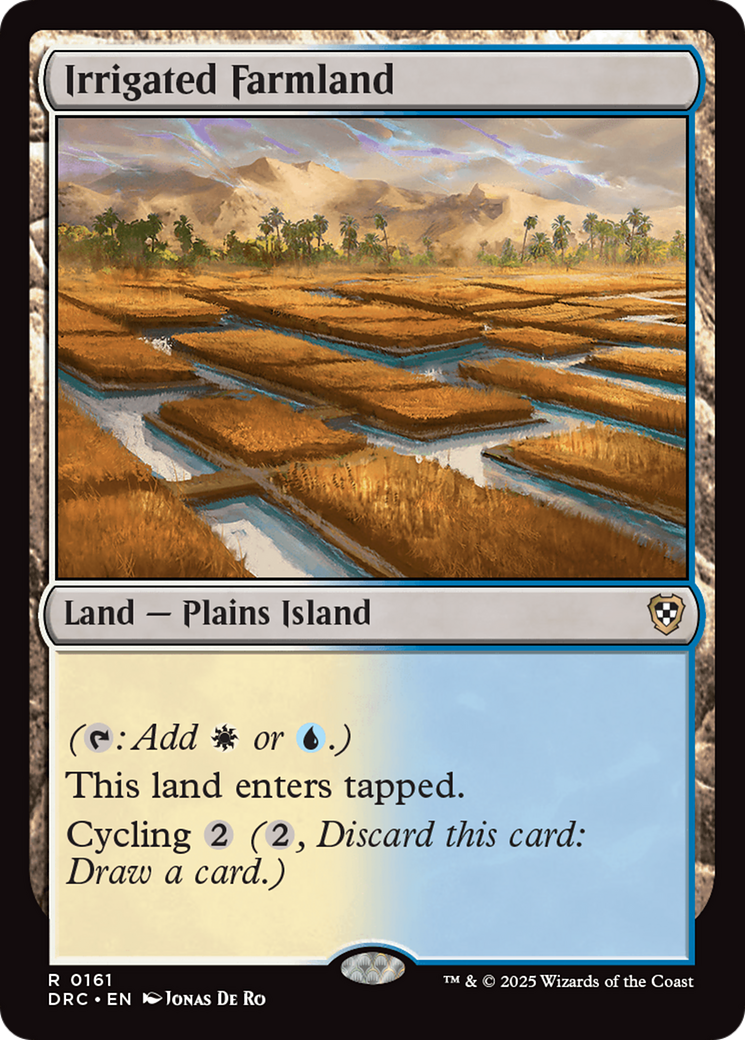 Irrigated Farmland [Aetherdrift Commander] | Exor Games Bridgewater