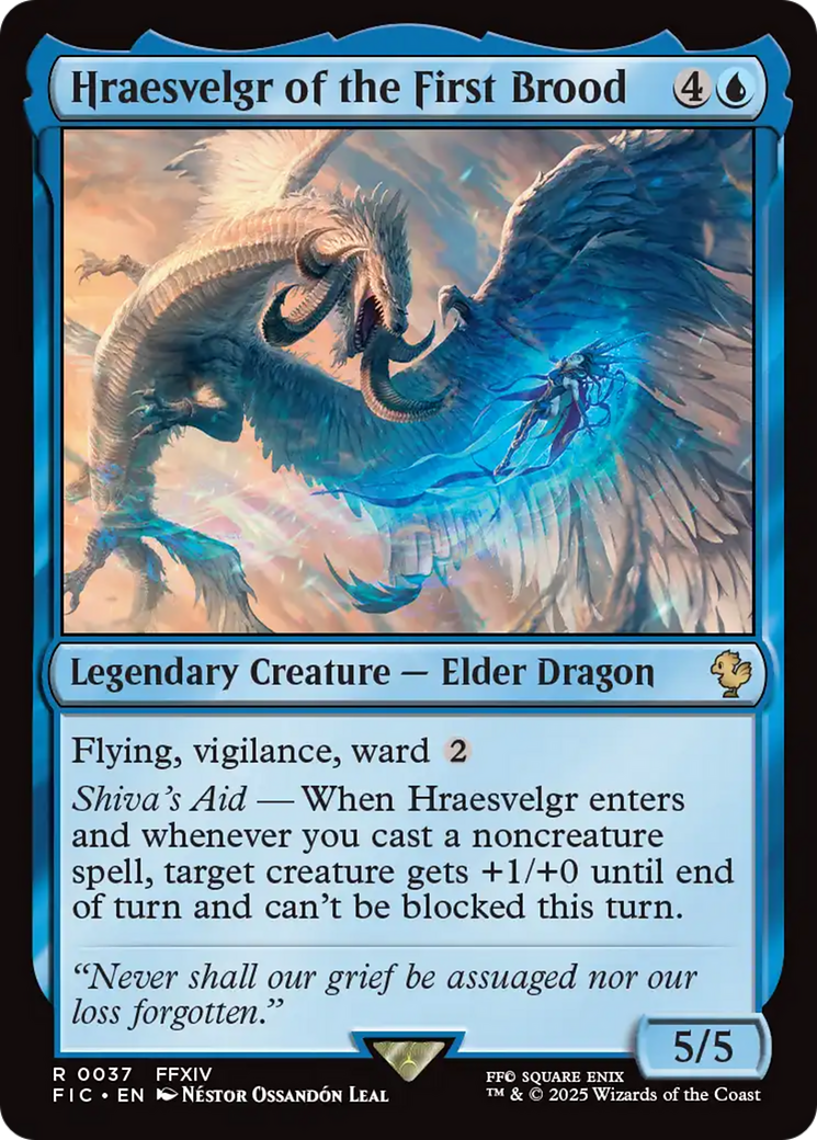Hraesvelgr of the First Brood [FINAL FANTASY Commander] | Exor Games Bridgewater