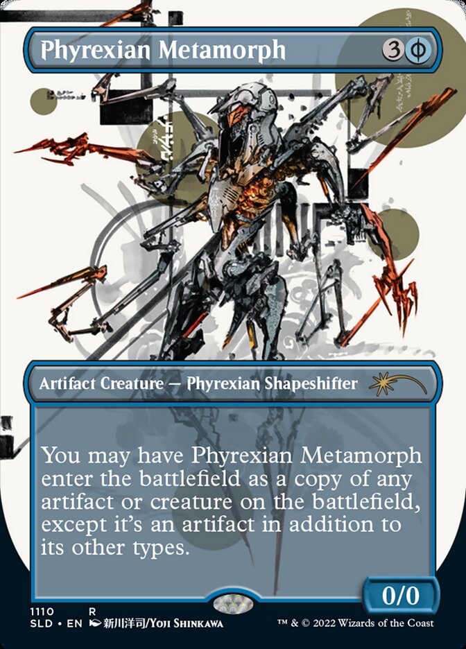 Phyrexian Metamorph (Borderless) [Secret Lair Drop Series] | Exor Games Bridgewater