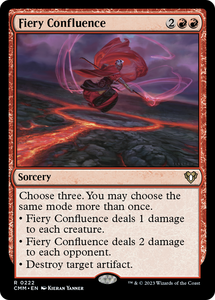 Fiery Confluence [Commander Masters] | Exor Games Bridgewater