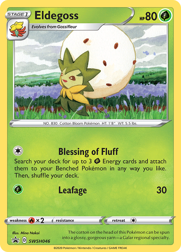 Eldegoss (SWSH046) [Sword & Shield: Black Star Promos] | Exor Games Bridgewater