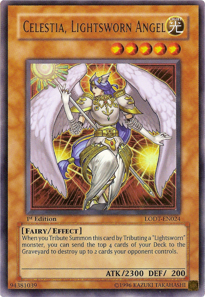 Celestia, Lightsworn Angel [LODT-EN024] Ultra Rare | Exor Games Bridgewater