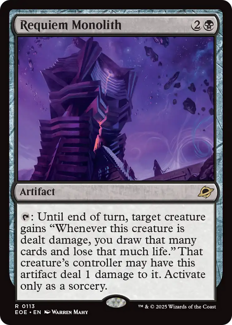 Requiem Monolith [Edge of Eternities] | Exor Games Bridgewater