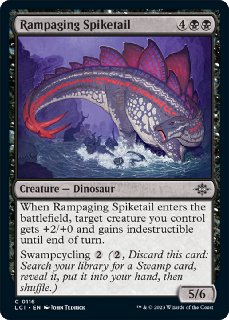 Rampaging Spiketail [The Lost Caverns of Ixalan] | Exor Games Bridgewater