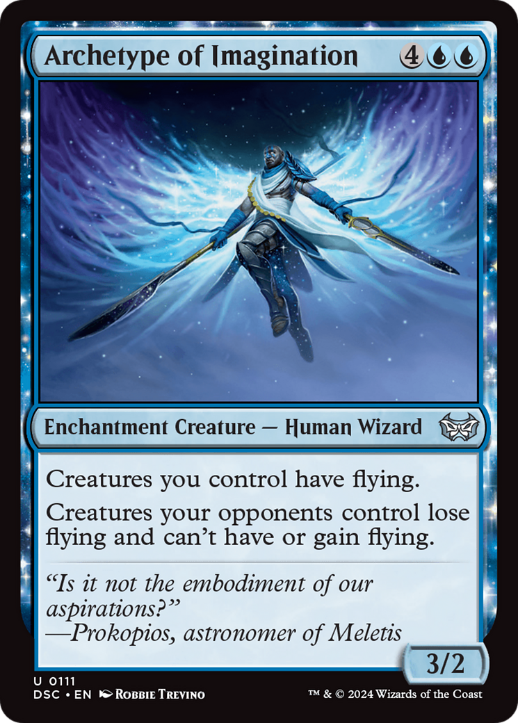 Archetype of Imagination [Duskmourn: House of Horror Commander] | Exor Games Bridgewater