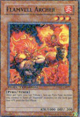 Flamvell Archer [DT01-EN071] Common | Exor Games Bridgewater