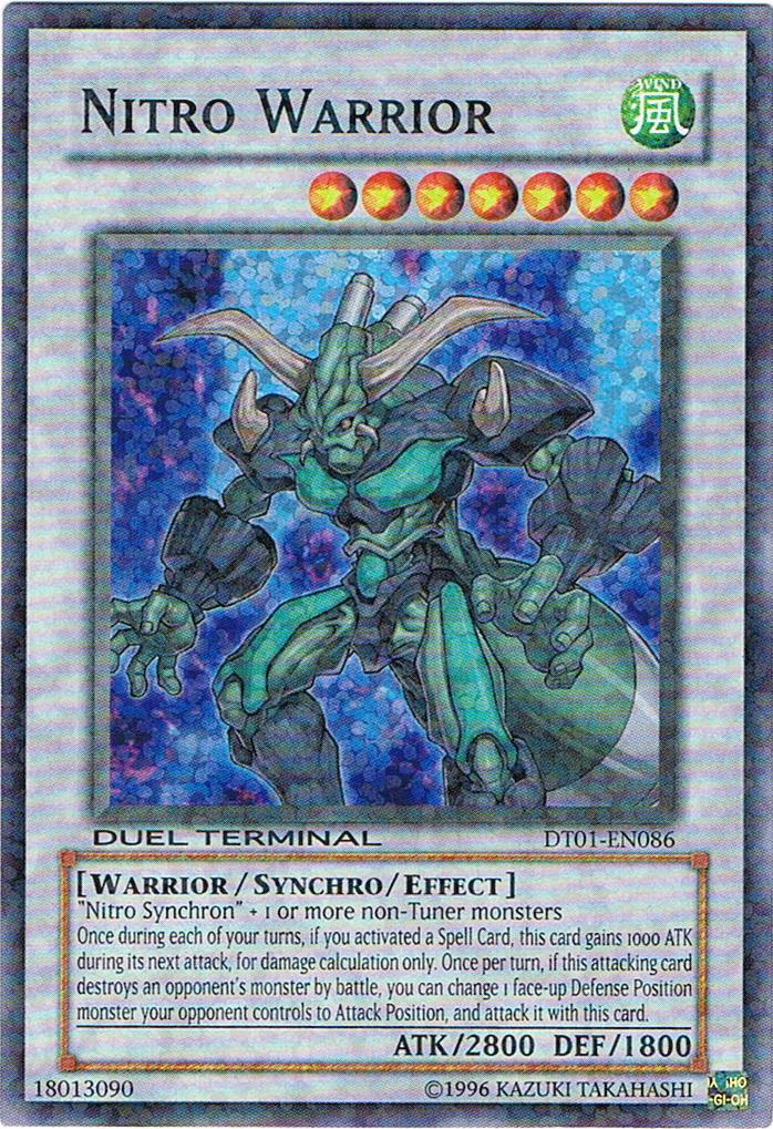 Nitro Warrior [DT01-EN086] Super Rare | Exor Games Bridgewater