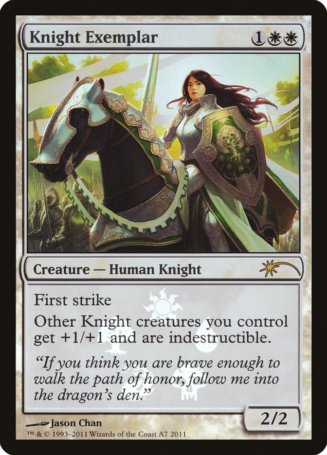 Knight Exemplar [Resale Promos] | Exor Games Bridgewater