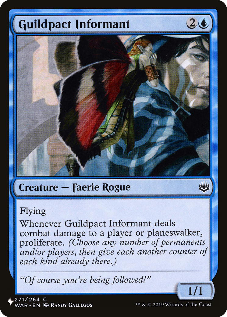 Guildpact Informant [The List Reprints] | Exor Games Bridgewater