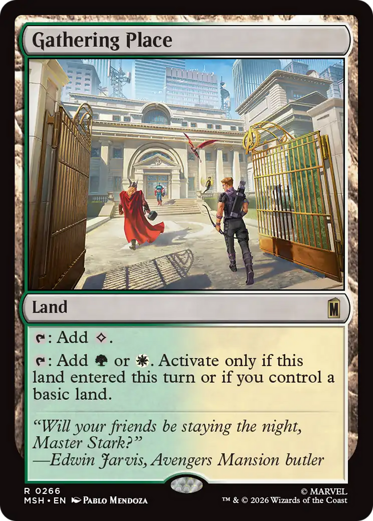 Gathering Place [Marvel Super Heroes] | Exor Games Bridgewater