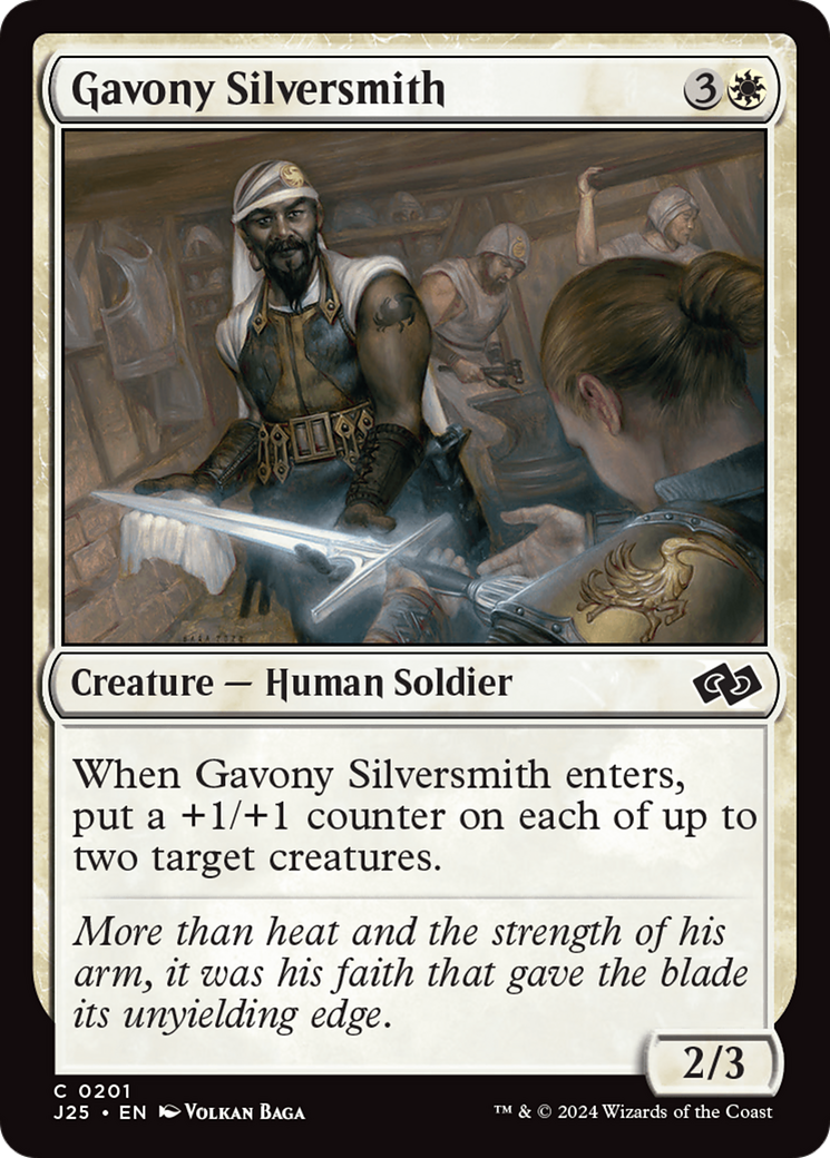Gavony Silversmith [Foundations Jumpstart] | Exor Games Bridgewater