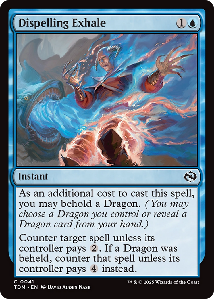 Dispelling Exhale [Tarkir: Dragonstorm] | Exor Games Bridgewater