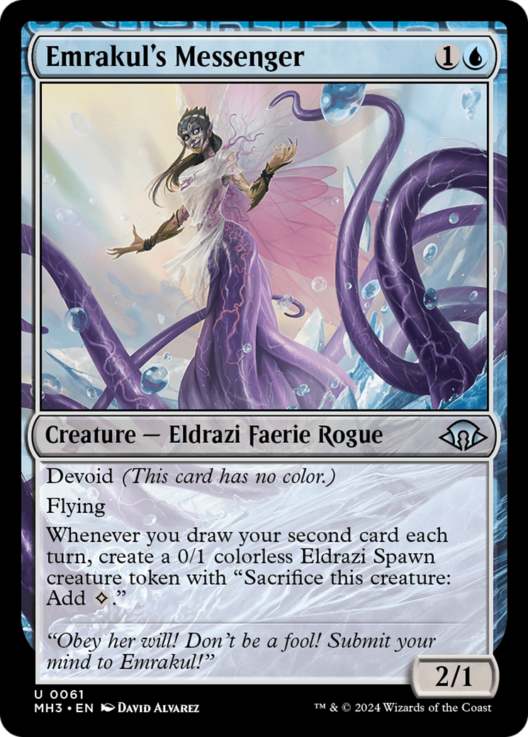 Emrakul's Messenger [Modern Horizons 3] | Exor Games Bridgewater