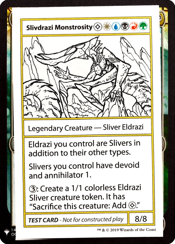 Slivdrazi Monstrosity [Mystery Booster Playtest Cards] | Exor Games Bridgewater