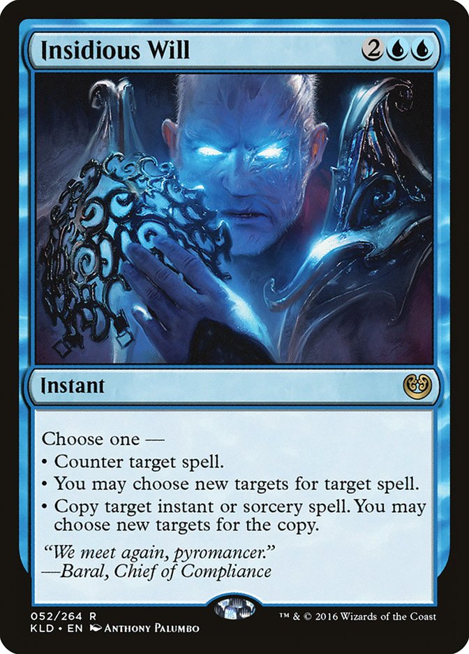 Insidious Will [Kaladesh] | Exor Games Bridgewater
