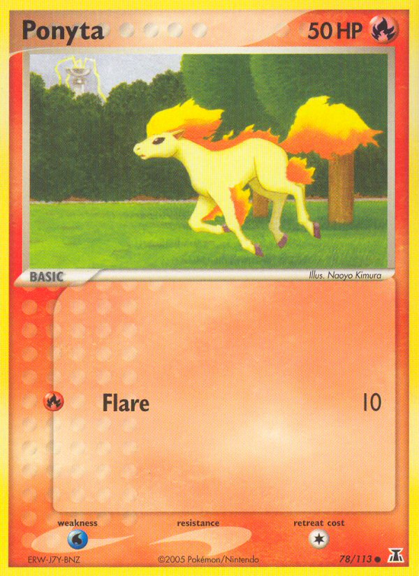 Ponyta (78/113) [EX: Delta Species] | Exor Games Bridgewater
