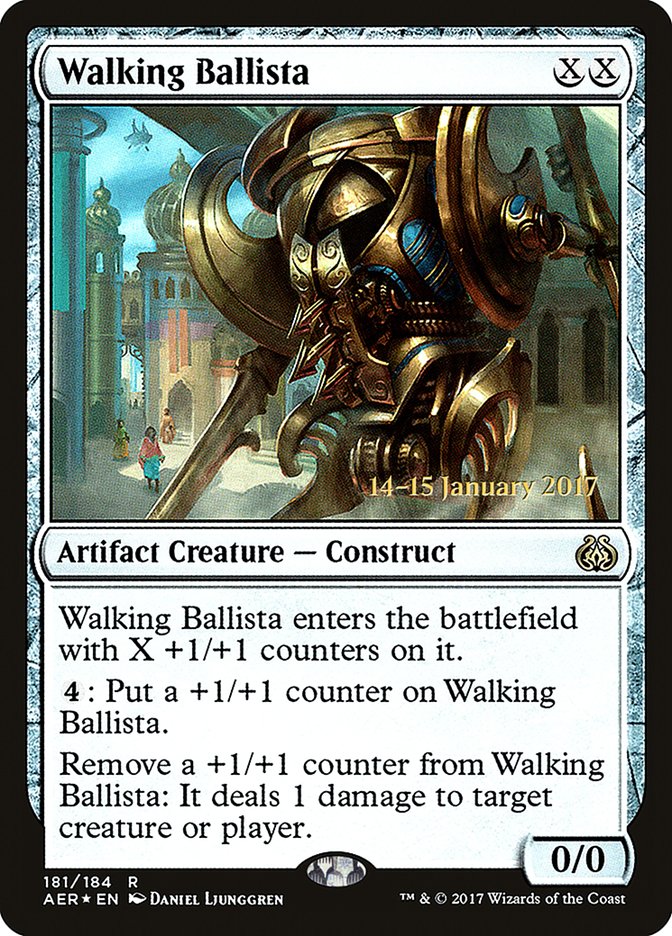 Walking Ballista [Aether Revolt Prerelease Promos] | Exor Games Bridgewater