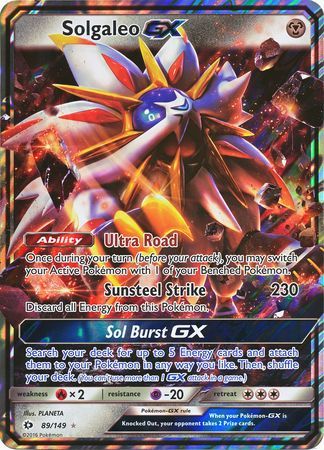 Solgaleo GX (89/149) (Jumbo Card) [Sun & Moon: Base Set] | Exor Games Bridgewater