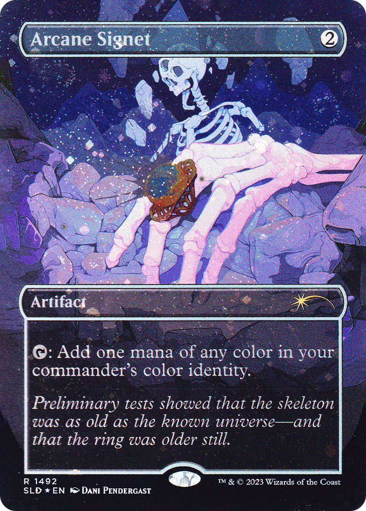 Arcane Signet (1492) (Galaxy Foil) [Secret Lair Drop Series] | Exor Games Bridgewater