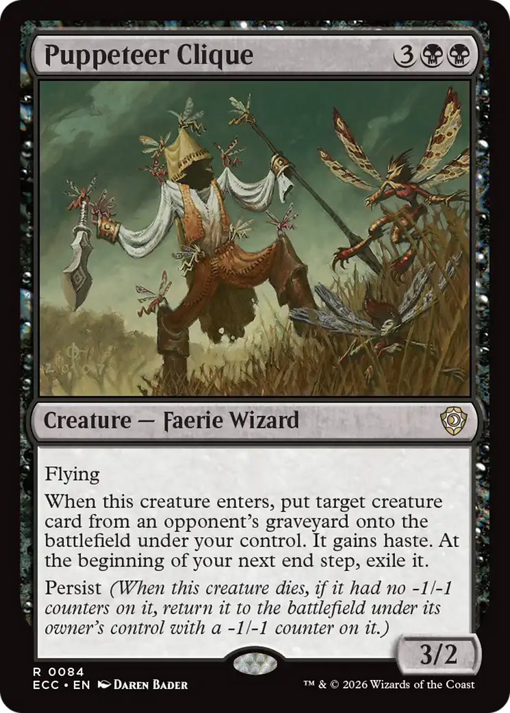 Puppeteer Clique [Lorwyn Eclipsed Commander] | Exor Games Bridgewater