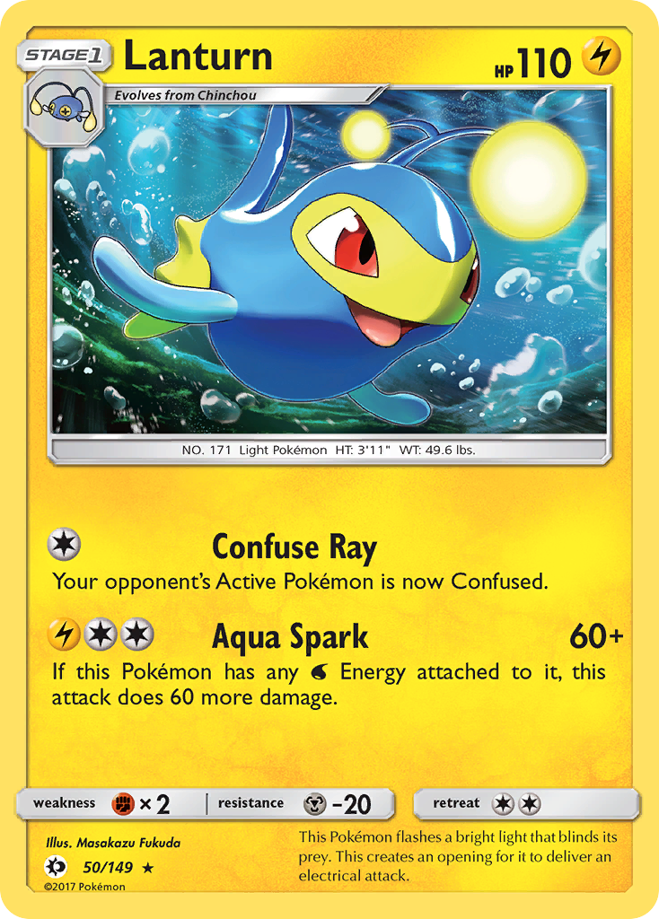 Lanturn (50/149) [Sun & Moon: Base Set] | Exor Games Bridgewater