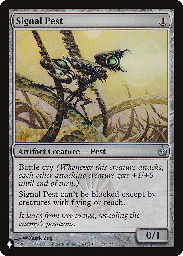 Signal Pest [The List Reprints] | Exor Games Bridgewater