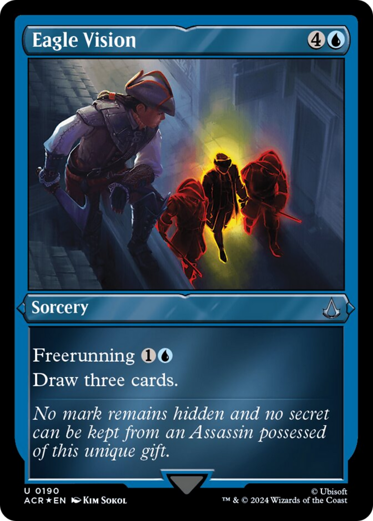 Eagle Vision (Foil Etched) [Assassin's Creed] | Exor Games Bridgewater