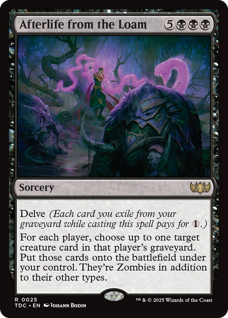 Afterlife from the Loam [Tarkir: Dragonstorm Commander] | Exor Games Bridgewater