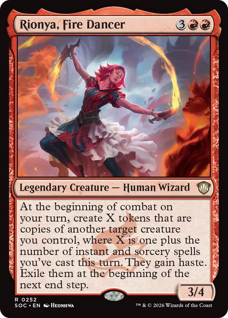 Rionya, Fire Dancer [Secrets of Strixhaven Commander] | Exor Games Bridgewater