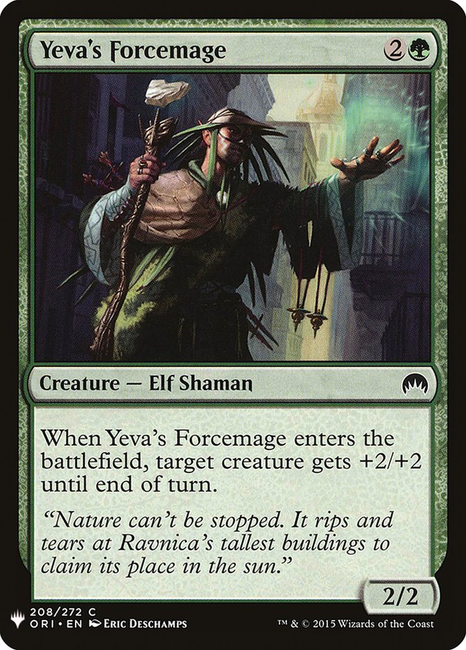 Yeva's Forcemage [Mystery Booster] | Exor Games Bridgewater