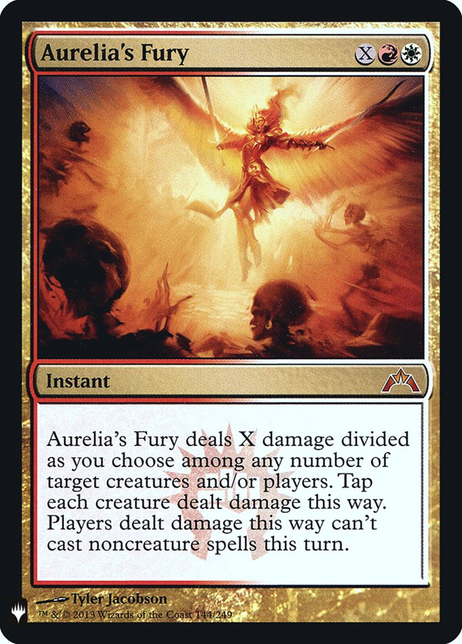 Aurelia's Fury [Mystery Booster] | Exor Games Bridgewater