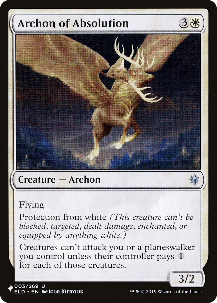 Archon of Absolution [The List] | Exor Games Bridgewater