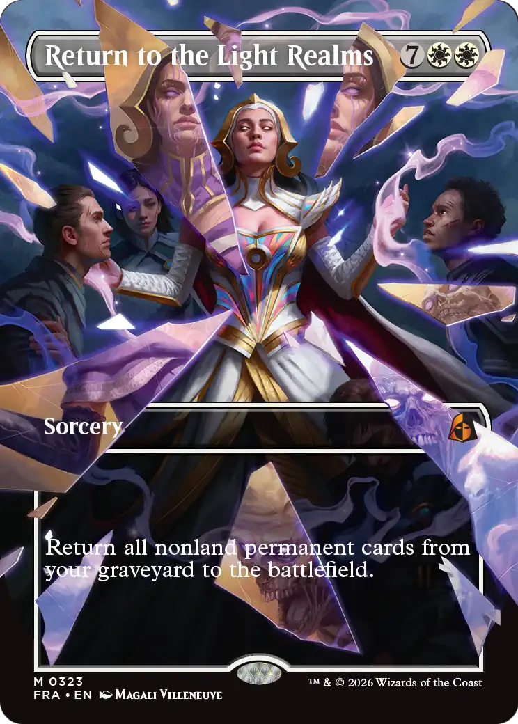 Return to the Light Realms (Borderless) (0323) [Reality Fracture] | Exor Games Bridgewater