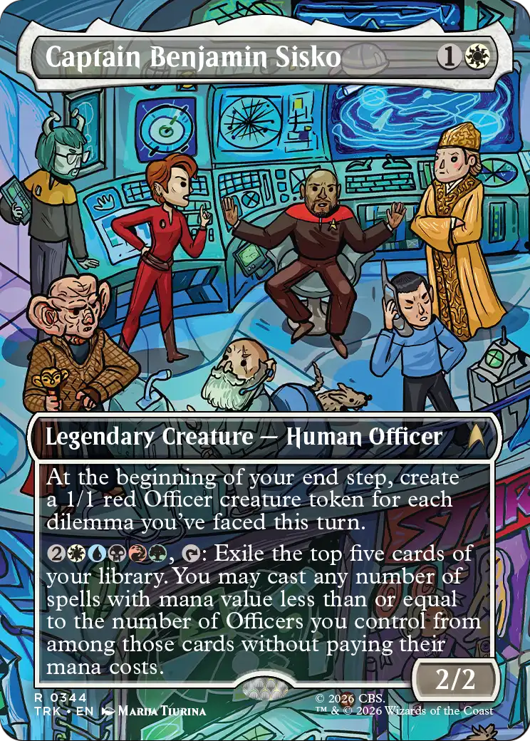 Captain Benjamin Sisko (Borderless) [Star Trek] | Exor Games Bridgewater