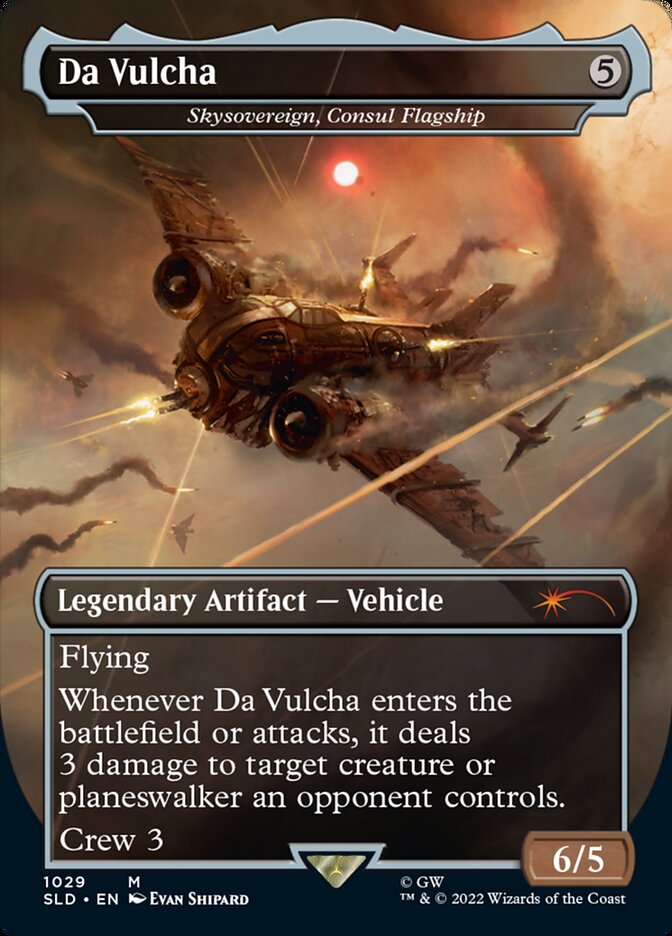 Da Vulcha - Skysovereign, Consul Flagship (Borderless) [Secret Lair Drop Series] | Exor Games Bridgewater