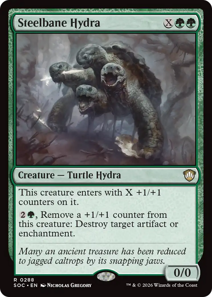 Steelbane Hydra [Secrets of Strixhaven Commander] | Exor Games Bridgewater