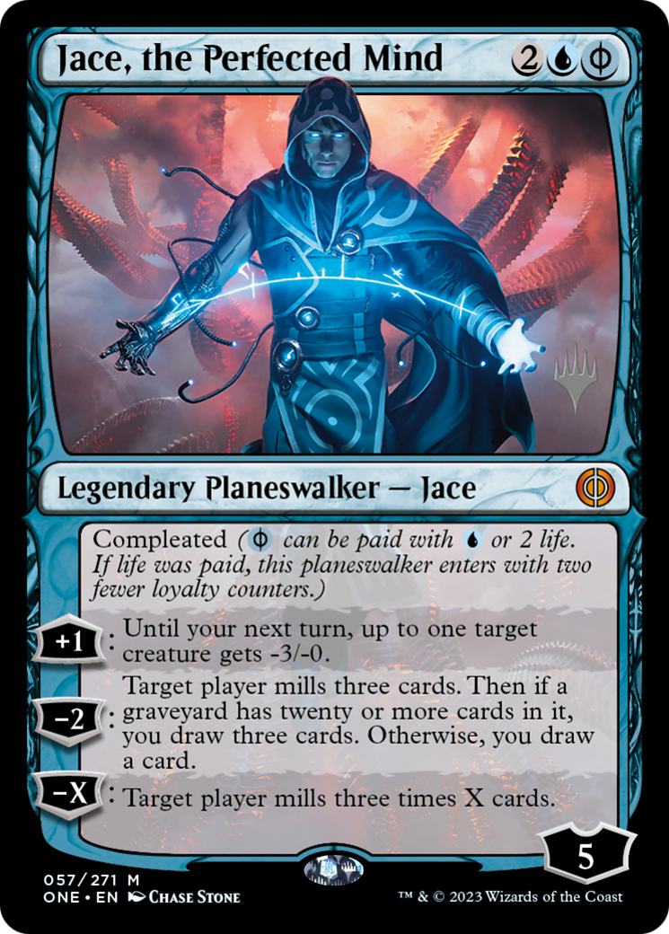 Jace, the Perfected Mind (Promo Pack) [Phyrexia: All Will Be One Promos] | Exor Games Bridgewater