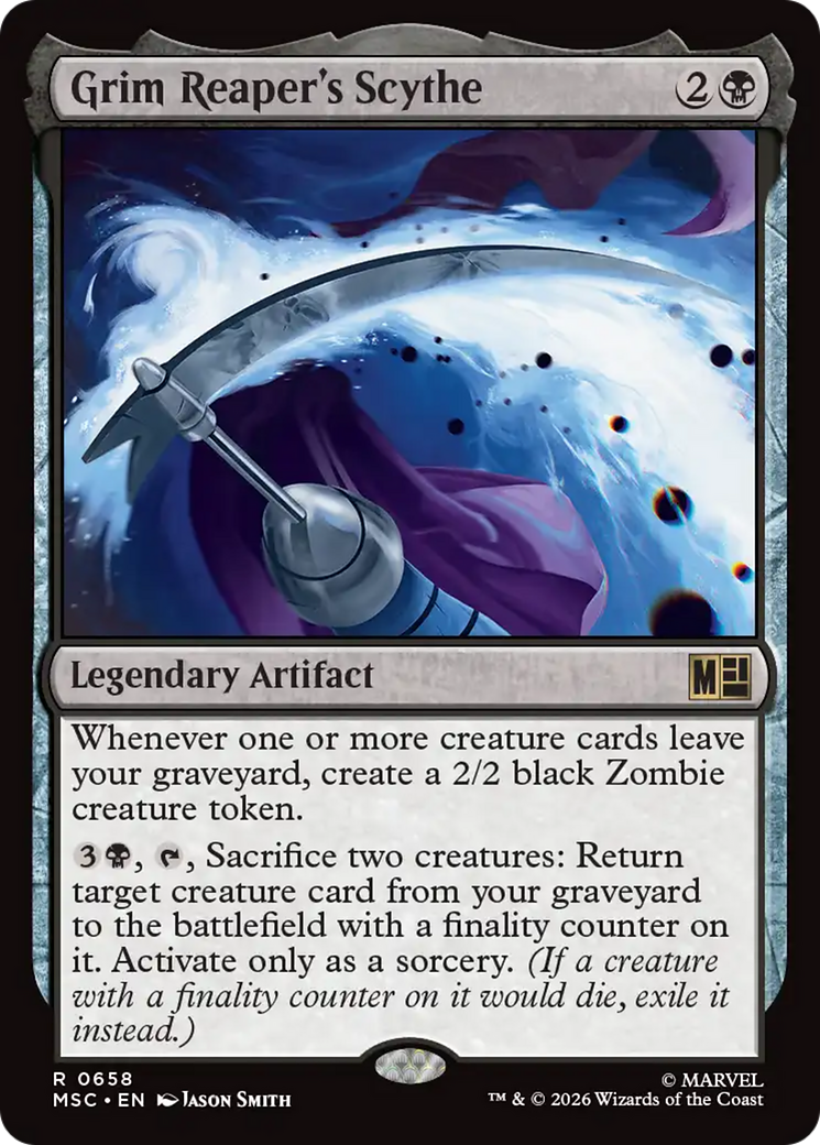 Grim Reaper's Scythe [Marvel Super Heroes Commander] | Exor Games Bridgewater