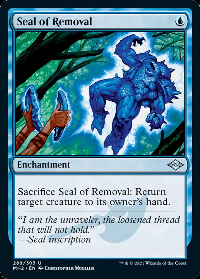 Seal of Removal (Foil Etched) [Modern Horizons 2] | Exor Games Bridgewater