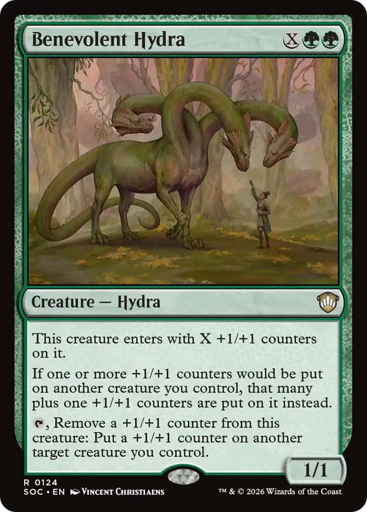 Benevolent Hydra [Secrets of Strixhaven Commander] | Exor Games Bridgewater