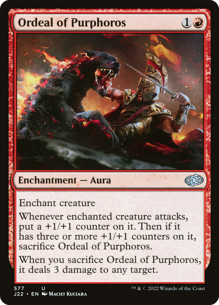 Ordeal of Purphoros [Jumpstart 2022] | Exor Games Bridgewater