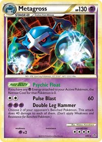 Metagross (4/95) (Cracked Ice Holo) (Theme Deck Exclusive) [HeartGold & SoulSilver: Unleashed] | Exor Games Bridgewater