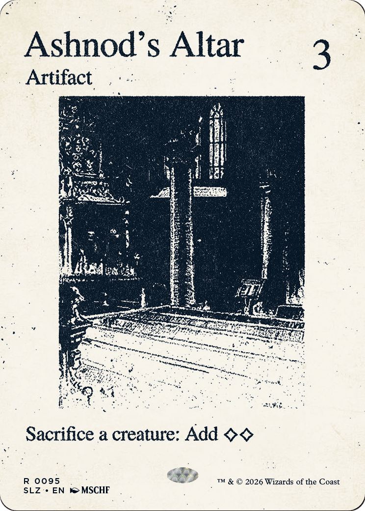 Ashnod's Altar (0095) [Secret Lair x MSCHF: The Zeta Set] | Exor Games Bridgewater