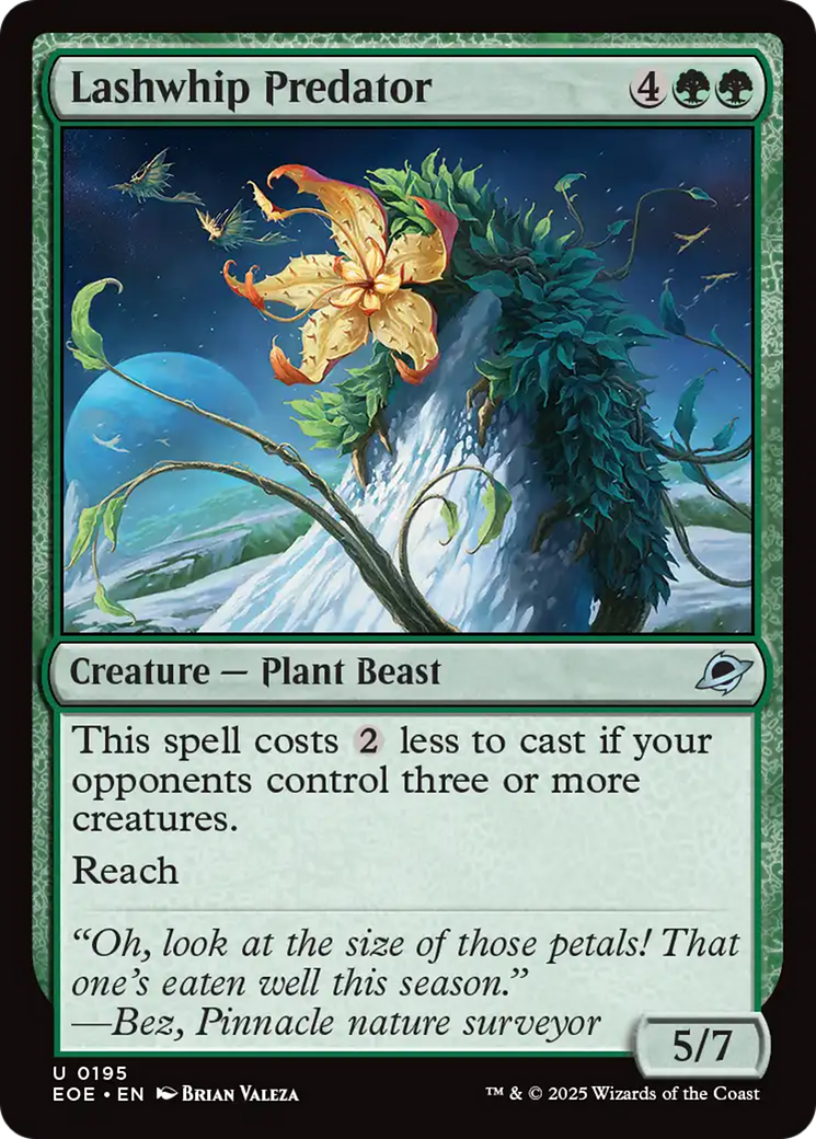 Lashwhip Predator [Edge of Eternities] | Exor Games Bridgewater