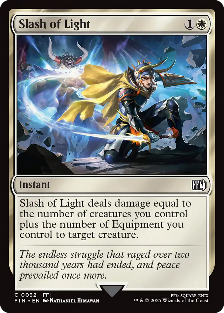 Slash of Light [FINAL FANTASY] | Exor Games Bridgewater