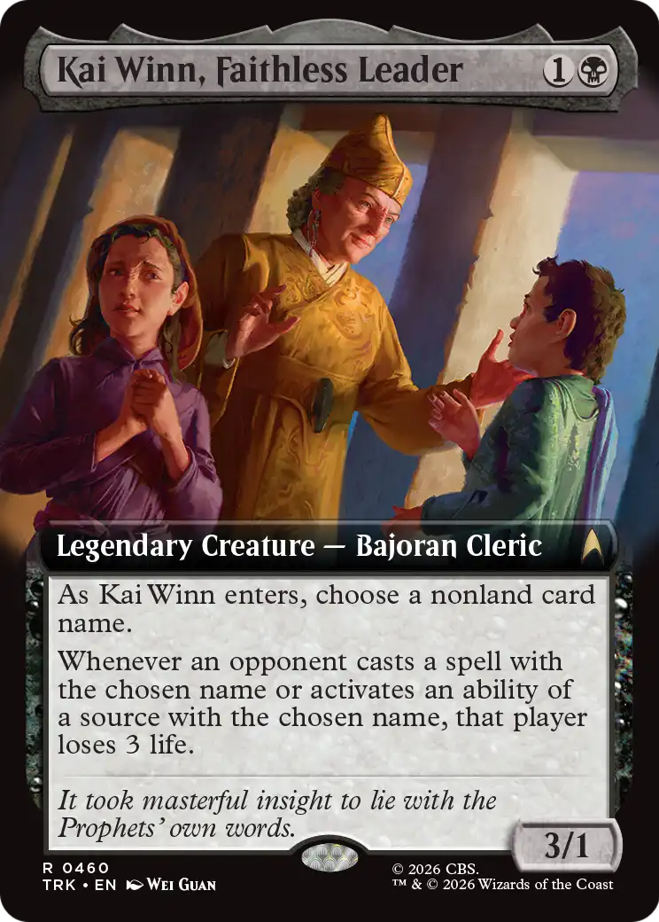 Kai Winn, Faithless Leader (Extended Art) [Star Trek] | Exor Games Bridgewater
