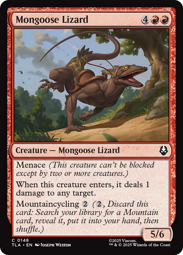 Mongoose Lizard [Avatar: The Last Airbender] | Exor Games Bridgewater