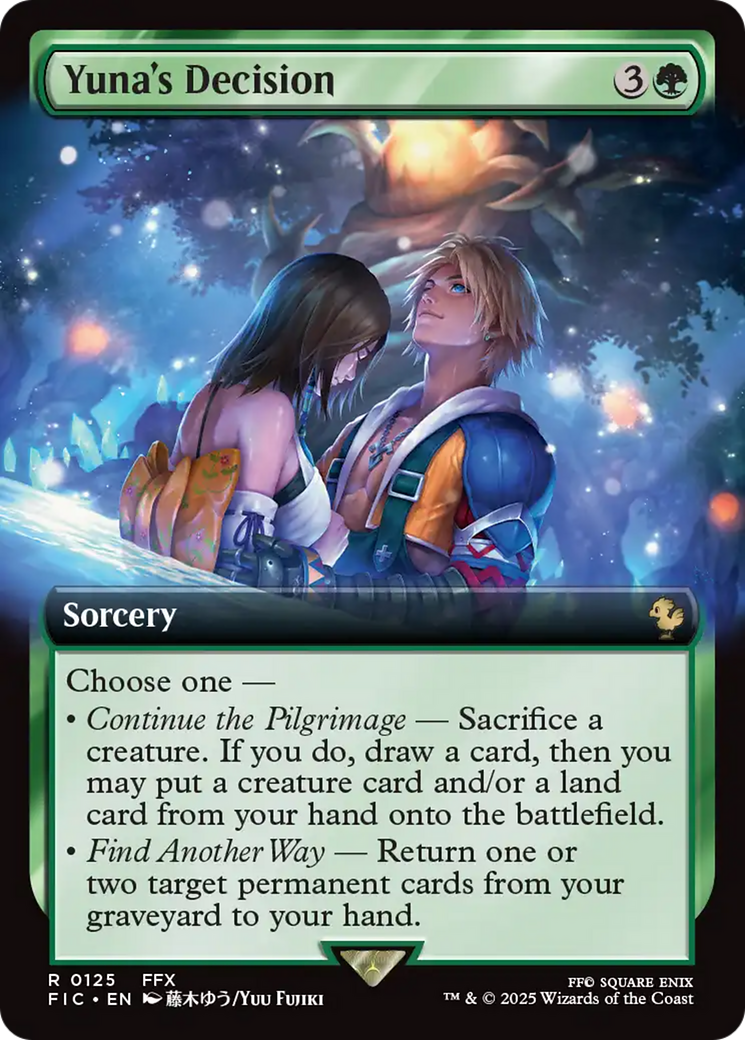 Yuna's Decision (Extended Art) [FINAL FANTASY Commander] | Exor Games Bridgewater