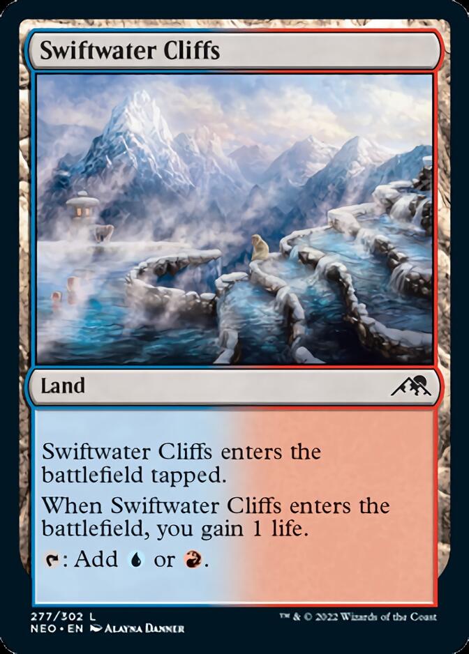 Swiftwater Cliffs [Kamigawa: Neon Dynasty] | Exor Games Bridgewater